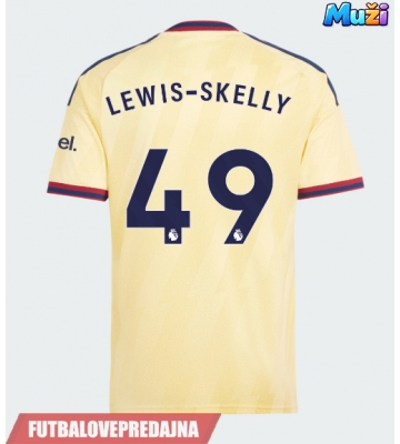 Lacne Muži Futbalové dres Arsenal Myles Lewis-Skelly #49 2026-27 Krátky Rukáv - Tretina